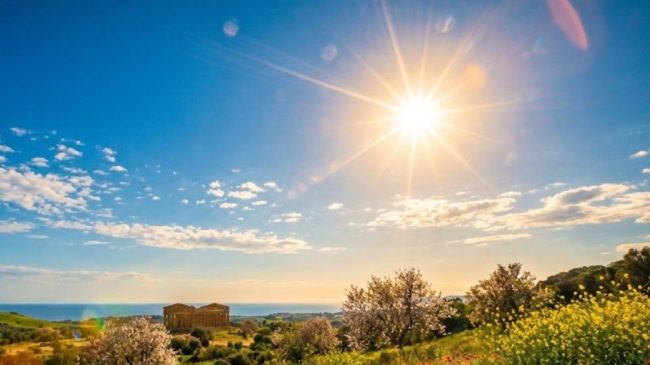 Meteo, colpo di coda primaverile in Sicilia. In arrivo anticiclone dalle Azzorre