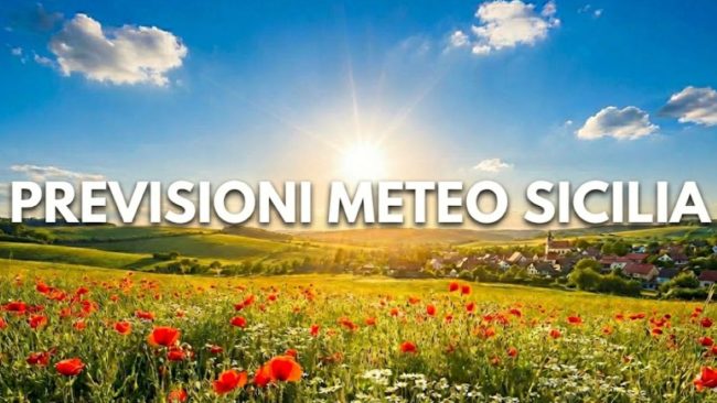 Meteo, la Sicilia tra le braccia della primavera. Le previsioni per domani