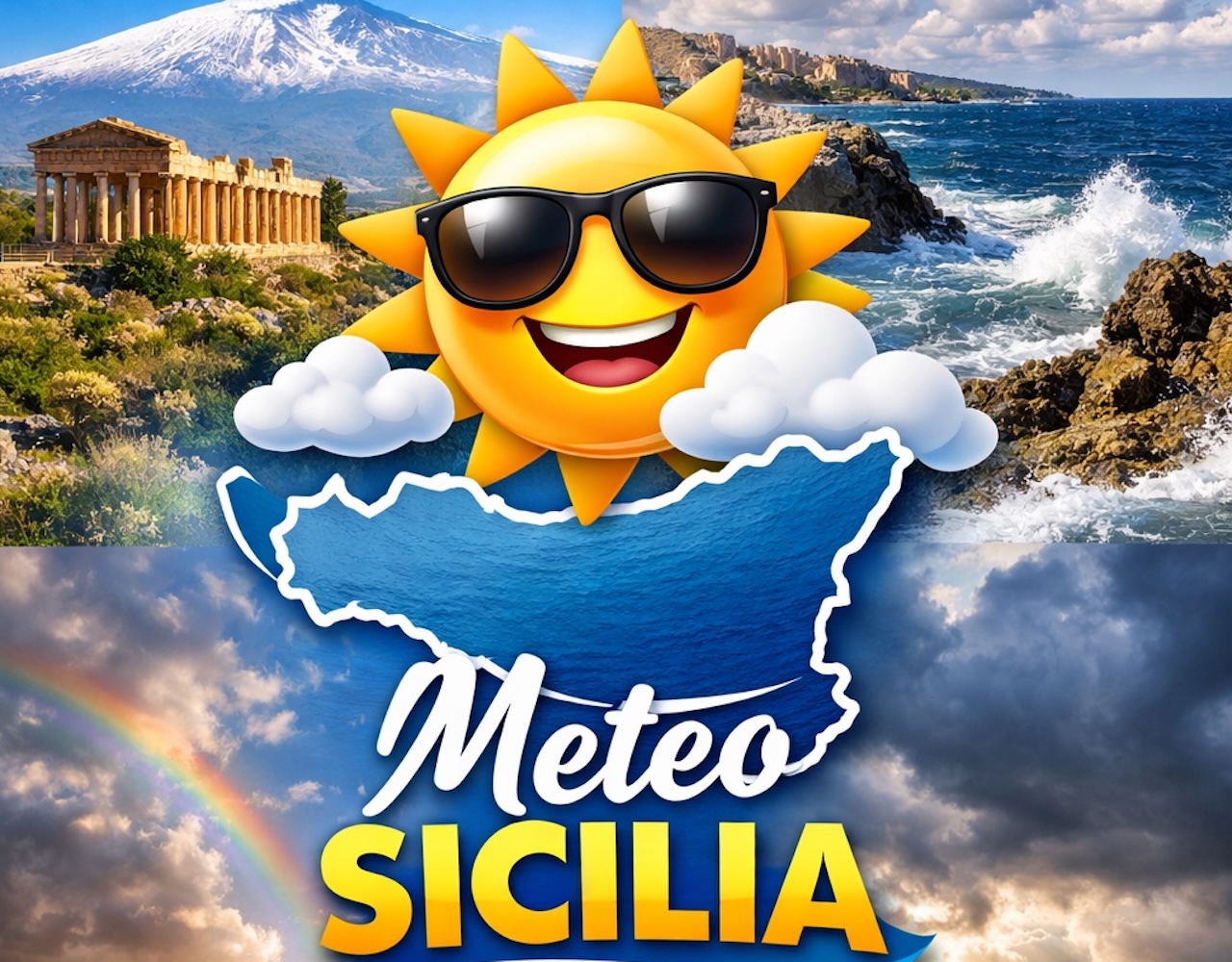 Meteo Sicilia, lunedì torna il sole: alta pressione in rinforzo ma dura poco