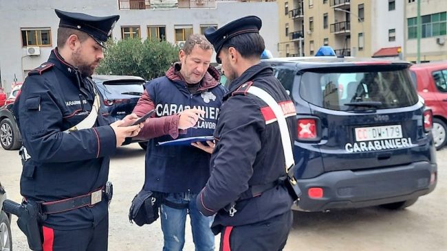 Blitz del Nil in un noto ortofrutta di Palermo: sei lavoratori in nero e violazioni della sicurezza