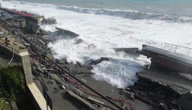 Ciclone Harry, Schifani oggi a Santa Teresa di Riva per l’avvio dei lavori di protezione della costa