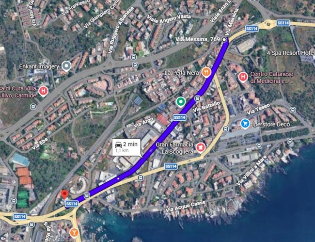 Catania, in via Messina dal 26 febbraio partono i lavori notturni contro il rischio idraulico