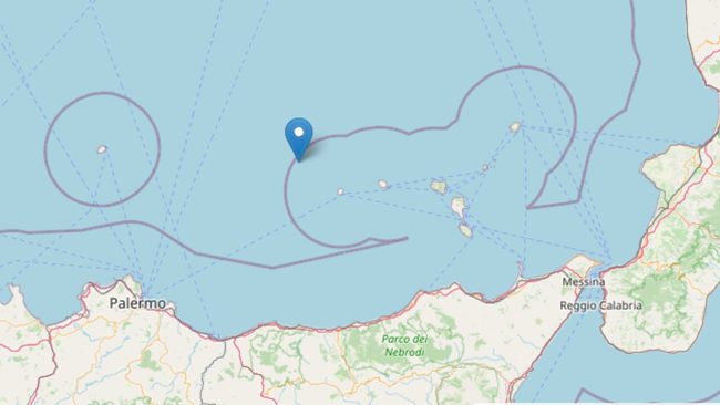 Scosse di terremoto a largo di Palermo, ad avvertire il sisma anche i residenti del capoluogo