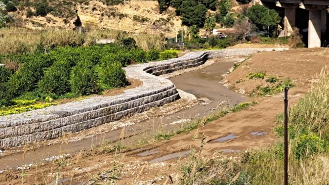 Torrente Milicia, conclusi i lavori di messa in sicurezza nel Palermitano