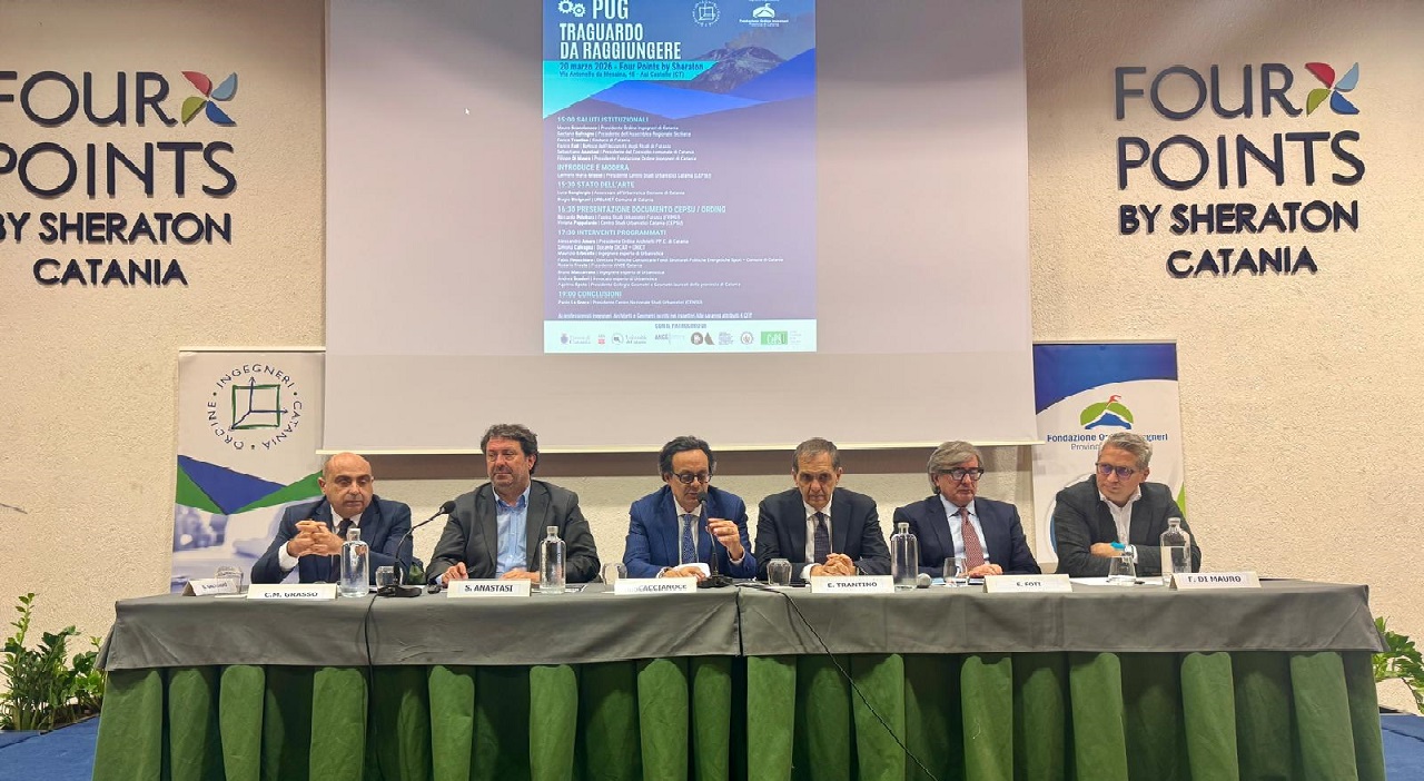 Catania, il nuovo PUG per la città entro il 2026