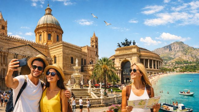 Turismo, Palermo tra le città del Mediterraneo più visitate nel 2025: oltre 2 milioni di presenze