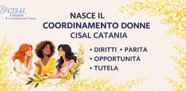 Istituito il Coordinamento Donne CISAL Catania. Promosso l’incontro “Oltre l’8 marzo: voci, diritti, futuro”