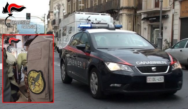 Maxi controllo a Giarre: tra droga e locali occupati