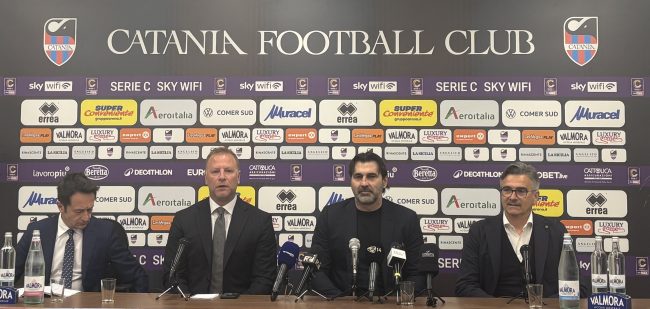 Catania, è il giorno di William Viali: “Voglio valorizzare la squadra”