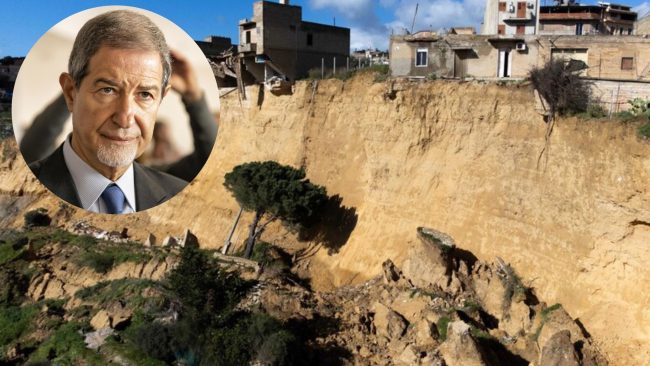 Musumeci torna sulla frana di Niscemi e parla del possibile Schifani bis