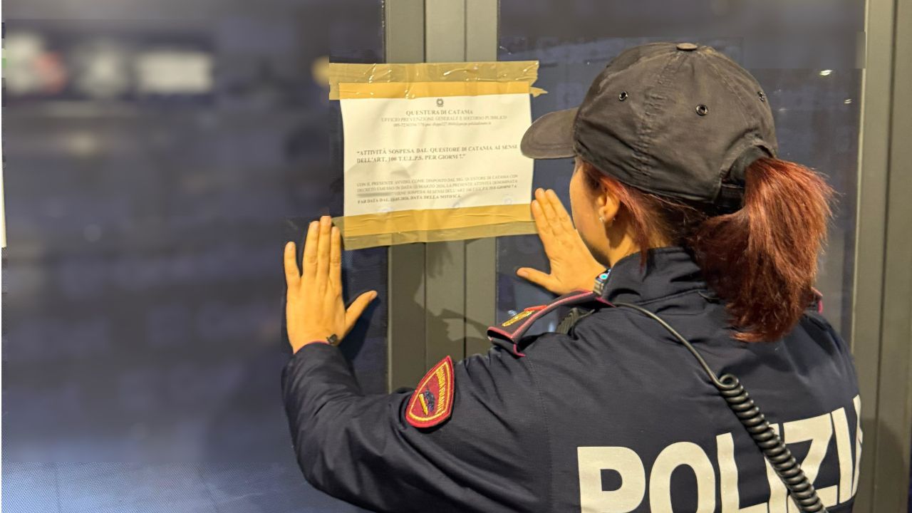 Catania, chiuse due sale scommesse diventate abituale ritrovo di pregiudicati