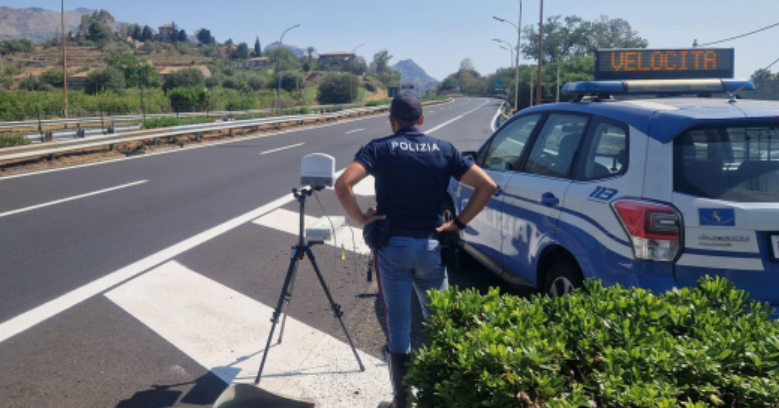Autovelox su A18 e A20: la polizia stradale annuncia i controlli dal 2 all’8 marzo