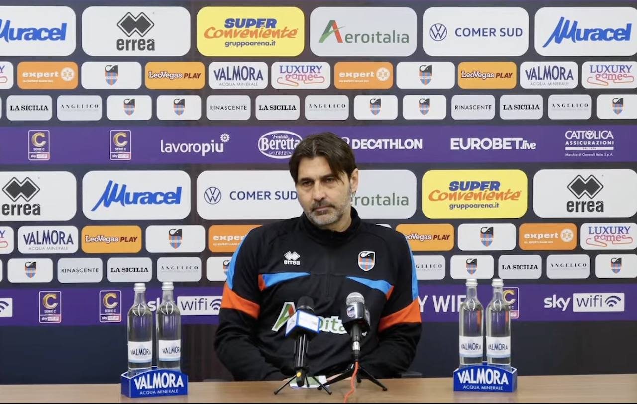 Catania, la prima di mister Viali: “Voglio alchimia e idee chiare. Il modulo? Conta il risultato”