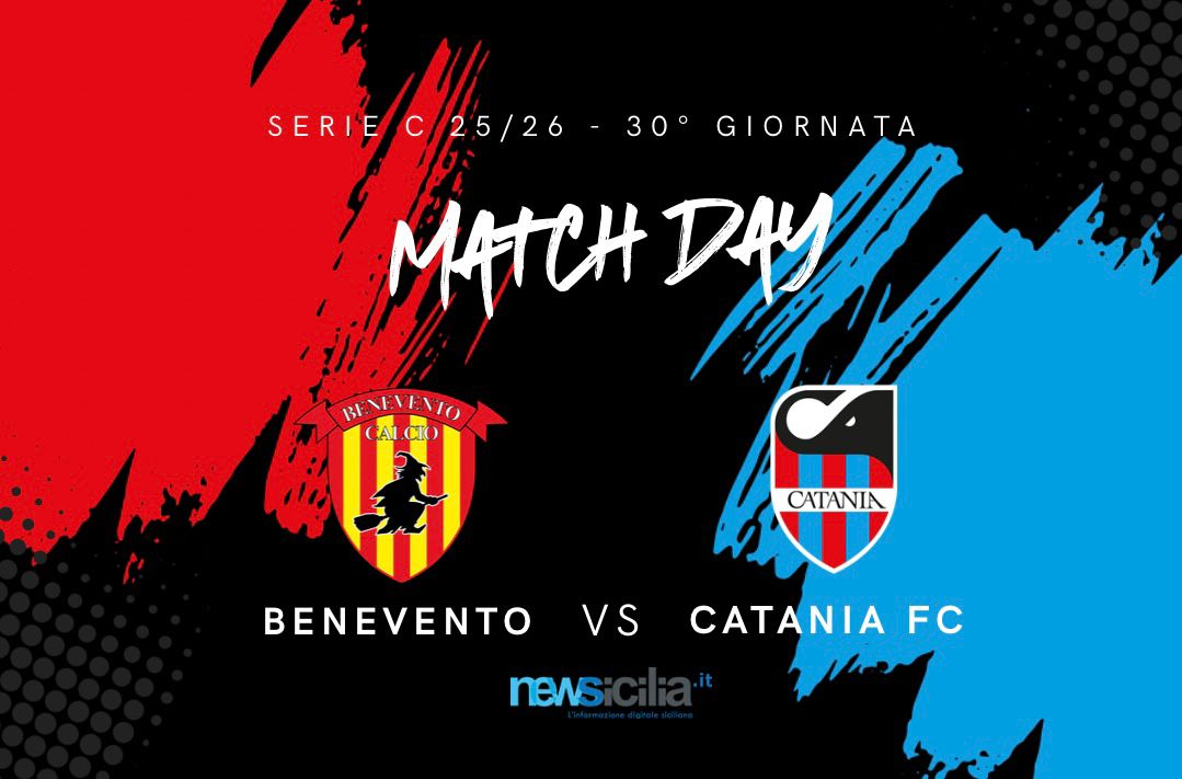 Benevento – Catania: 2 -1 :  tanta buona volontà, zero punti…