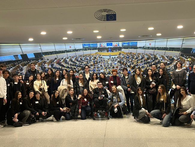 Il Liceo Lombardo Radice, indirizzo Economico Sociale, in visita al Parlamento Europeo di Strasburgo