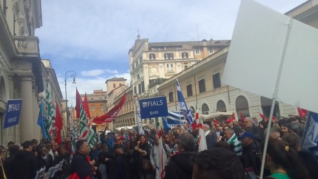 Fondazioni lirico-sinfoniche in protesta a Roma: presente anche la delegazione FIALS CISAL Catania