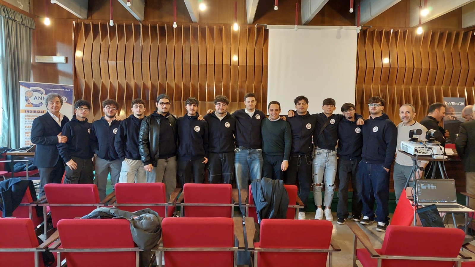 Studenti del “Cannizzaro” in FSL protagonisti nelle riprese audio-video e nello streaming del convegno “CeVEtna ’26” a Catania