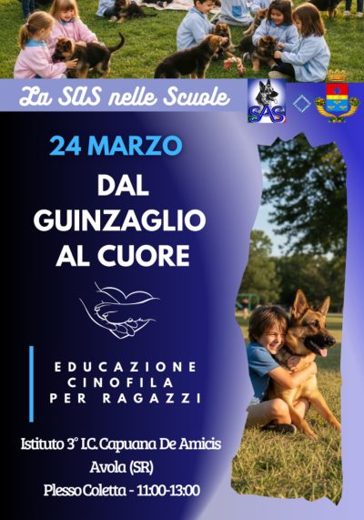 sas dal guinzaglio al cuore pastore tedesco