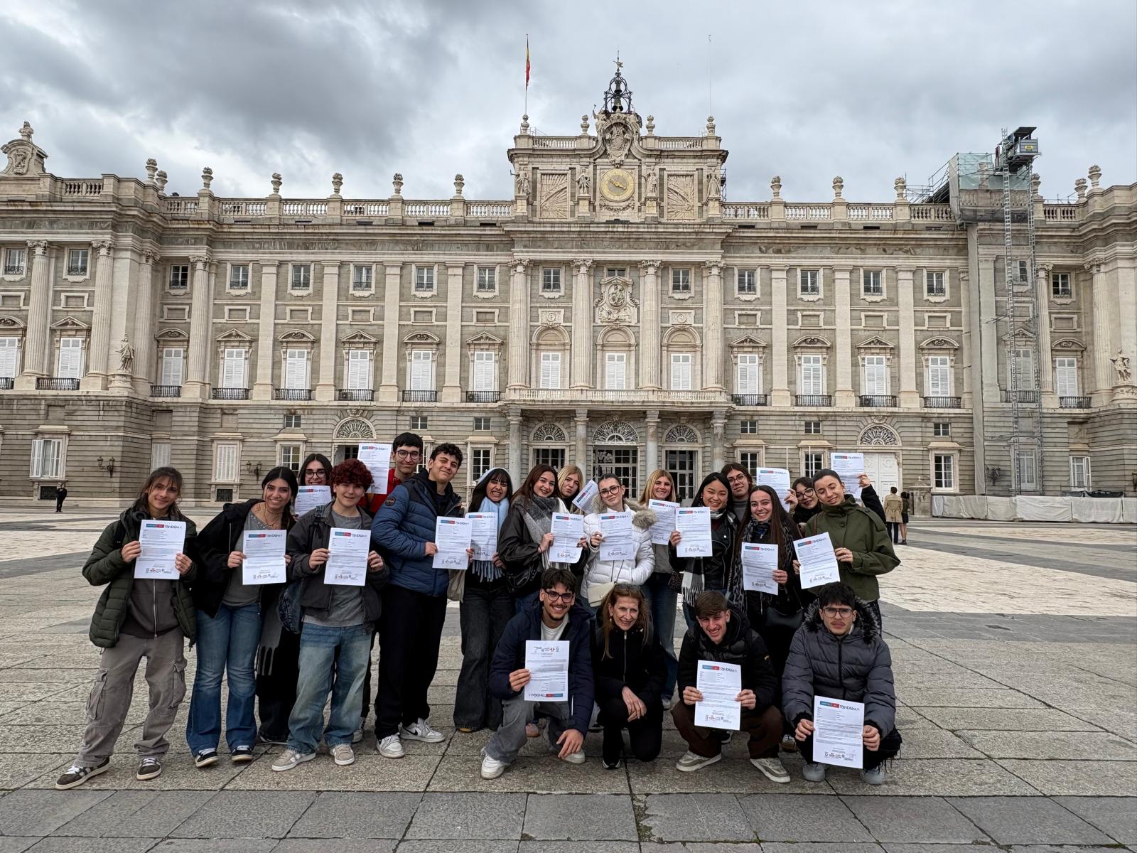 Il Lombardo Radice vola in Spagna: l’esperienza formativa di 33 alunni a Madrid