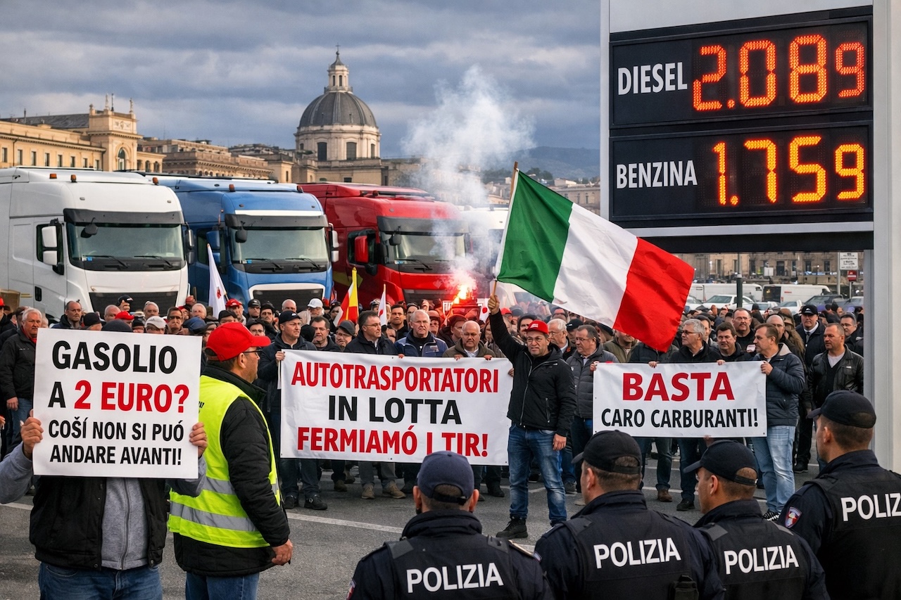 Carburanti alle stelle, il gasolio supera i 2 euro: camionisti fermi dal 20 al 25 aprile Carburanti alle stelle, il gasolio supera i 2 euro: camionisti fermi dal 20 al 25 aprile