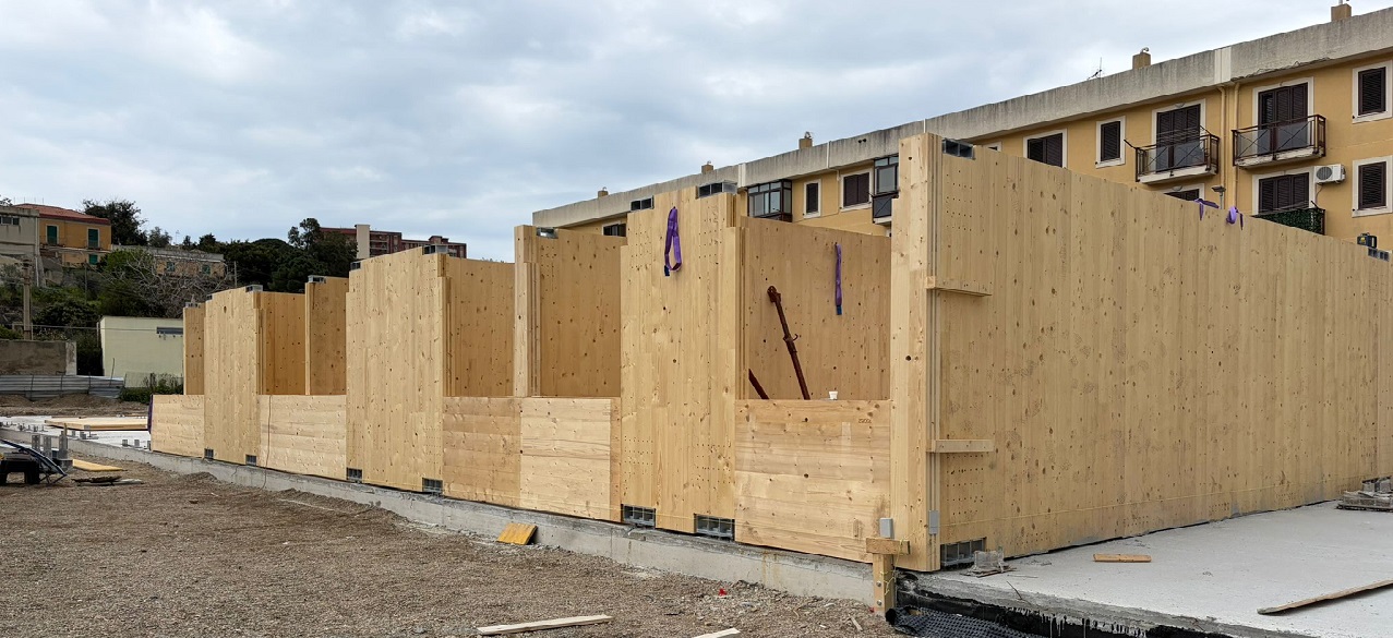 Messina, al via la fase decisiva del cantiere per 60 alloggi green a Fondo Basile-De Pasquale Messina, al via la fase decisiva del cantiere per 60 alloggi green a Fondo Basile-De Pasquale