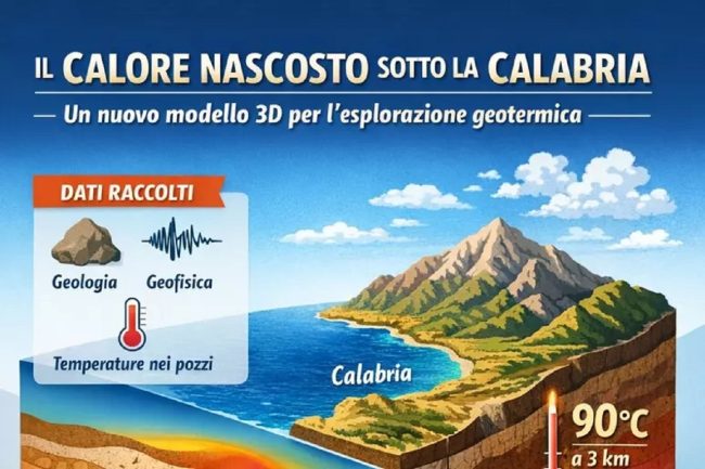 Primo modello 3D sul potenziale geotermico della Calabria: sviluppato anche da ricercatori Unict