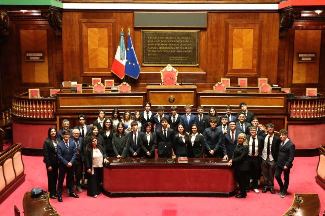 L’I.I.S. “Concetto Marchesi” a Roma per il concorso “Un giorno in Senato”