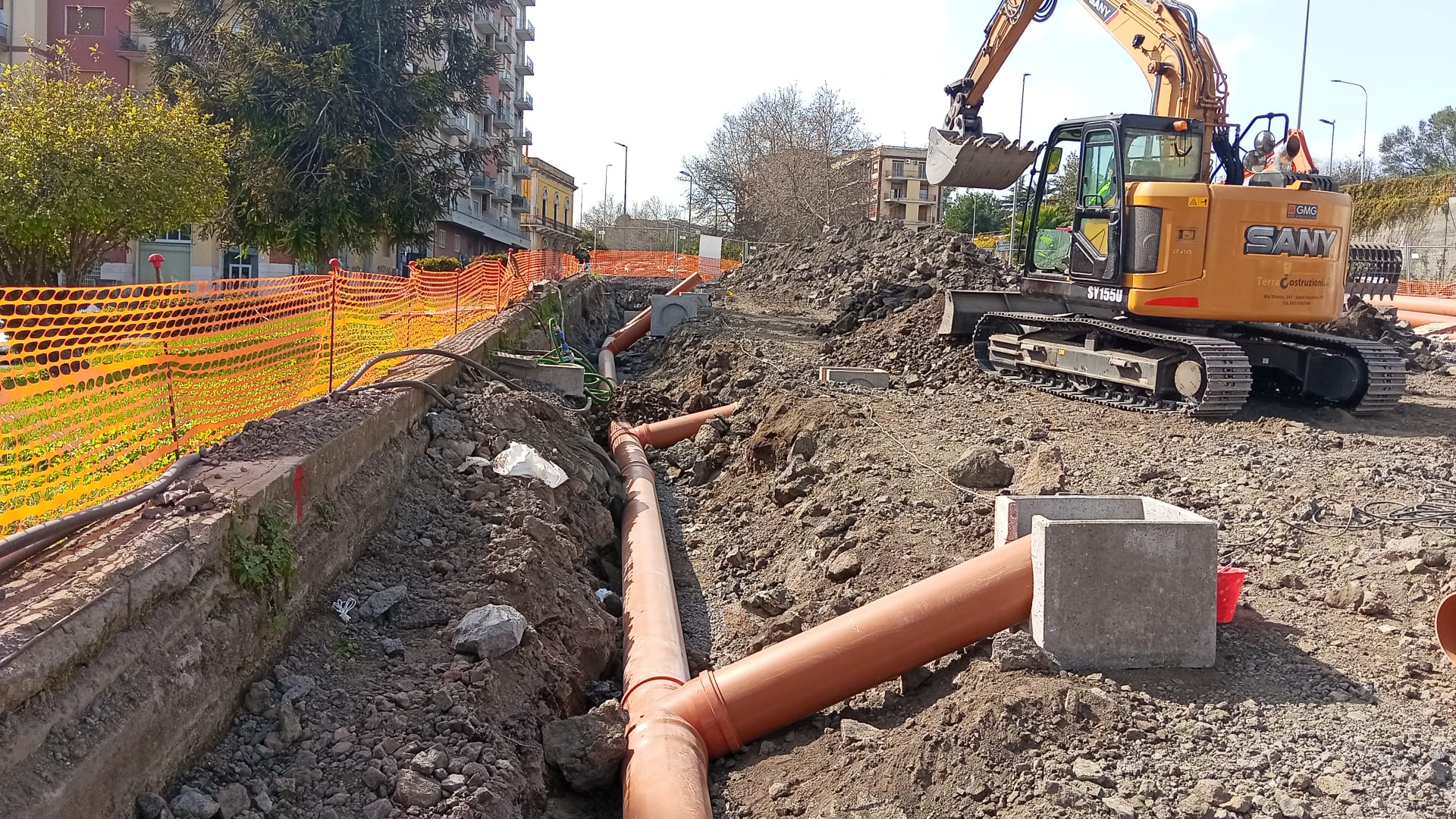 Tondo Gioeni, un “Giardino della pioggia” per drenare le acque che si riversano su via Etnea