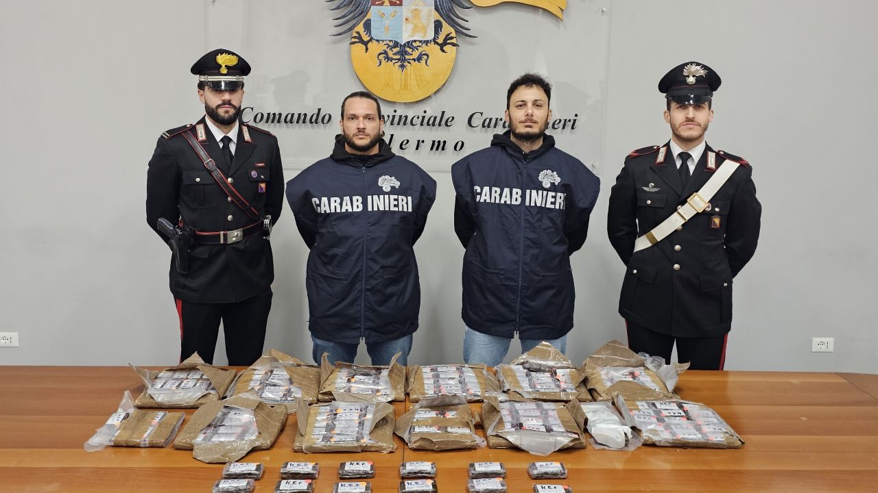 Palermo “sotto scacco” di droga e armi: maxi controllo dei carabinieri