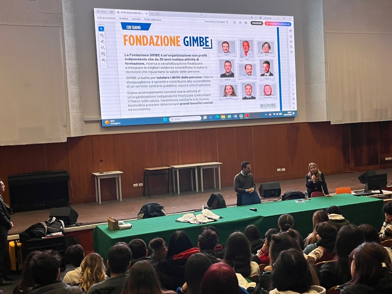 All’ITI S. Cannizzaro “La salute tiene banco”: l’incontro organizzato dalla Fondazione Gimbe