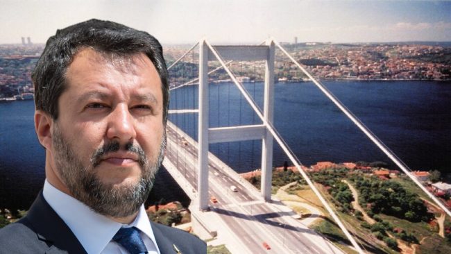 Salvini: “Il Ponte costa meno della metà degli investimenti complessivi sulle altre infrastrutture”