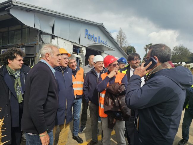 Catania, consegnati i lavori di messa in sicurezza del porticciolo di Porto Rossi dopo il ciclone Harry