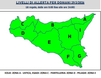 previsioni meteo 29 marzo