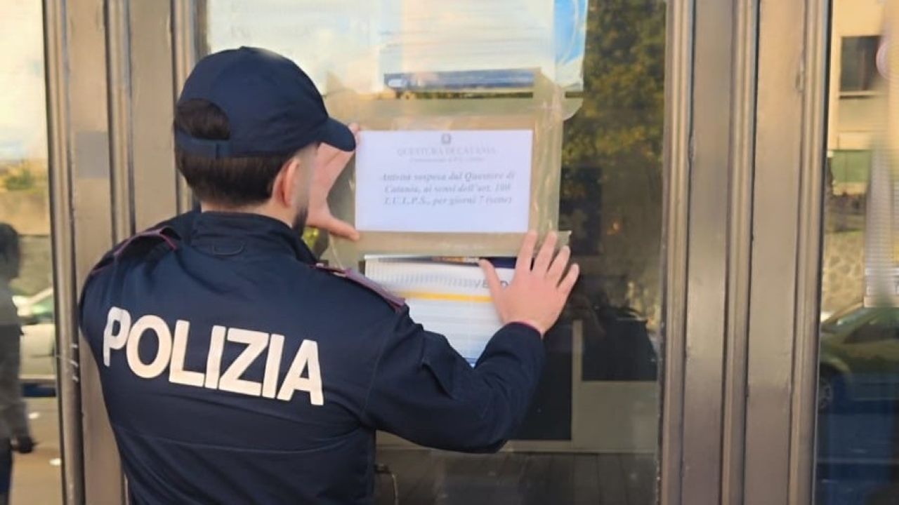 Sospeso un centro scommesse di Librino “covo” di malviventi Sospeso un centro scommesse di Librino “covo” di malviventi