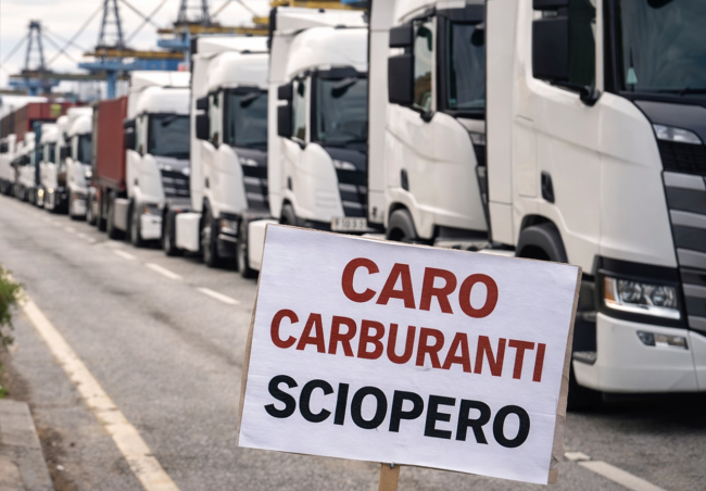 Caro carburanti, porti paralizzati in Sicilia: sciopero degli autotrasportatori blocca le merci per 5 giorni