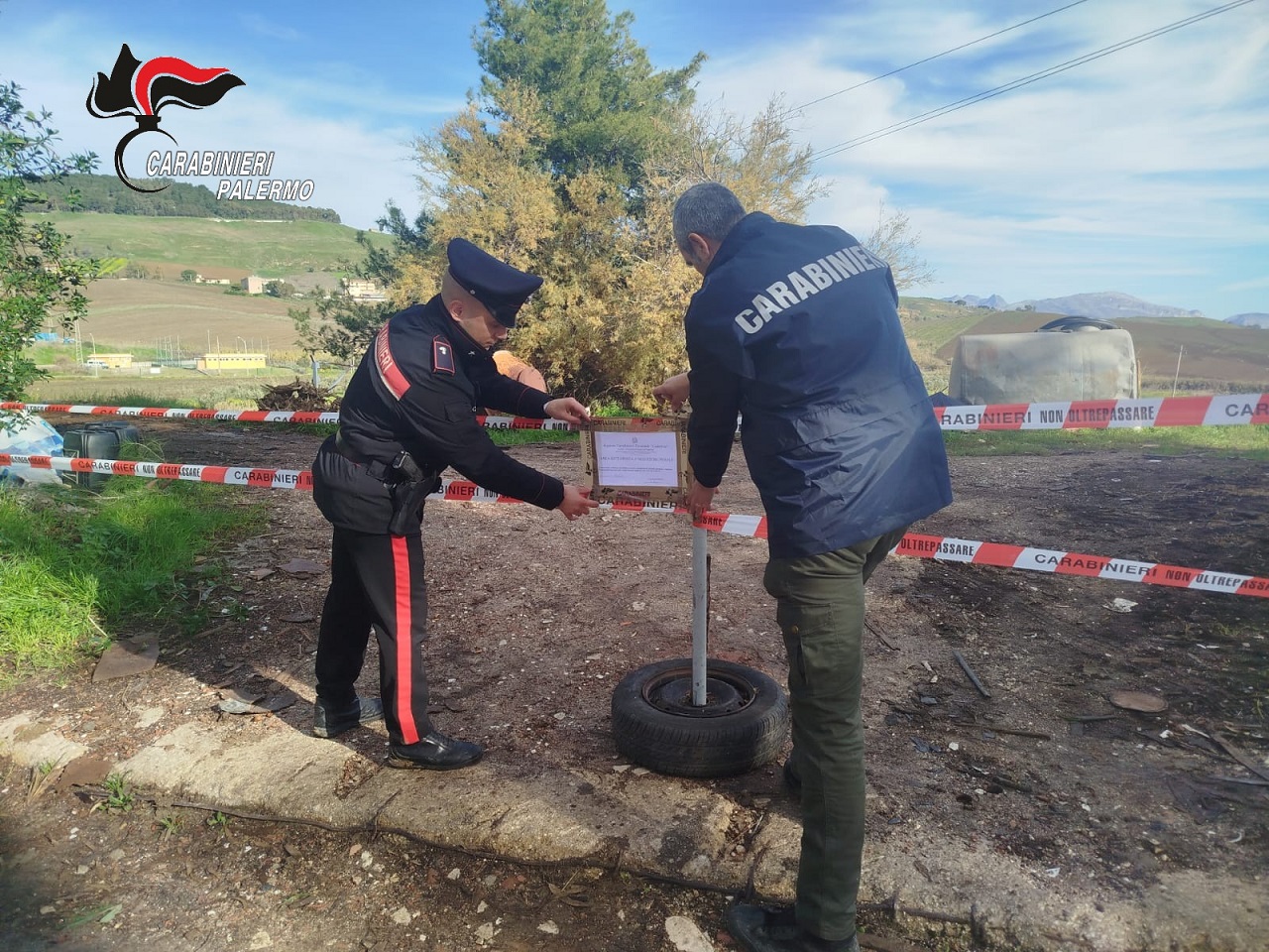Combustione illecita di metalli speciali: sequestrata un’officina a Partinico