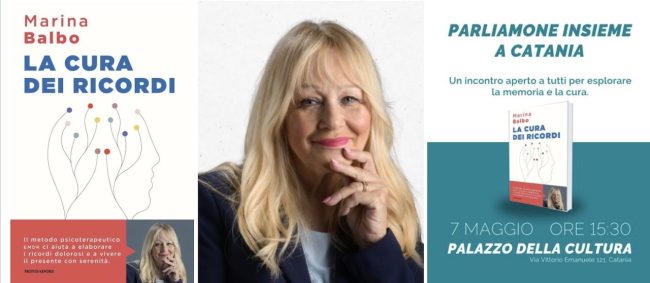 Il Maggio dei Libri a Catania: Marina Balbo presenta “La cura dei ricordi”. Appuntamento al Palazzo della Cultura il 7 maggio