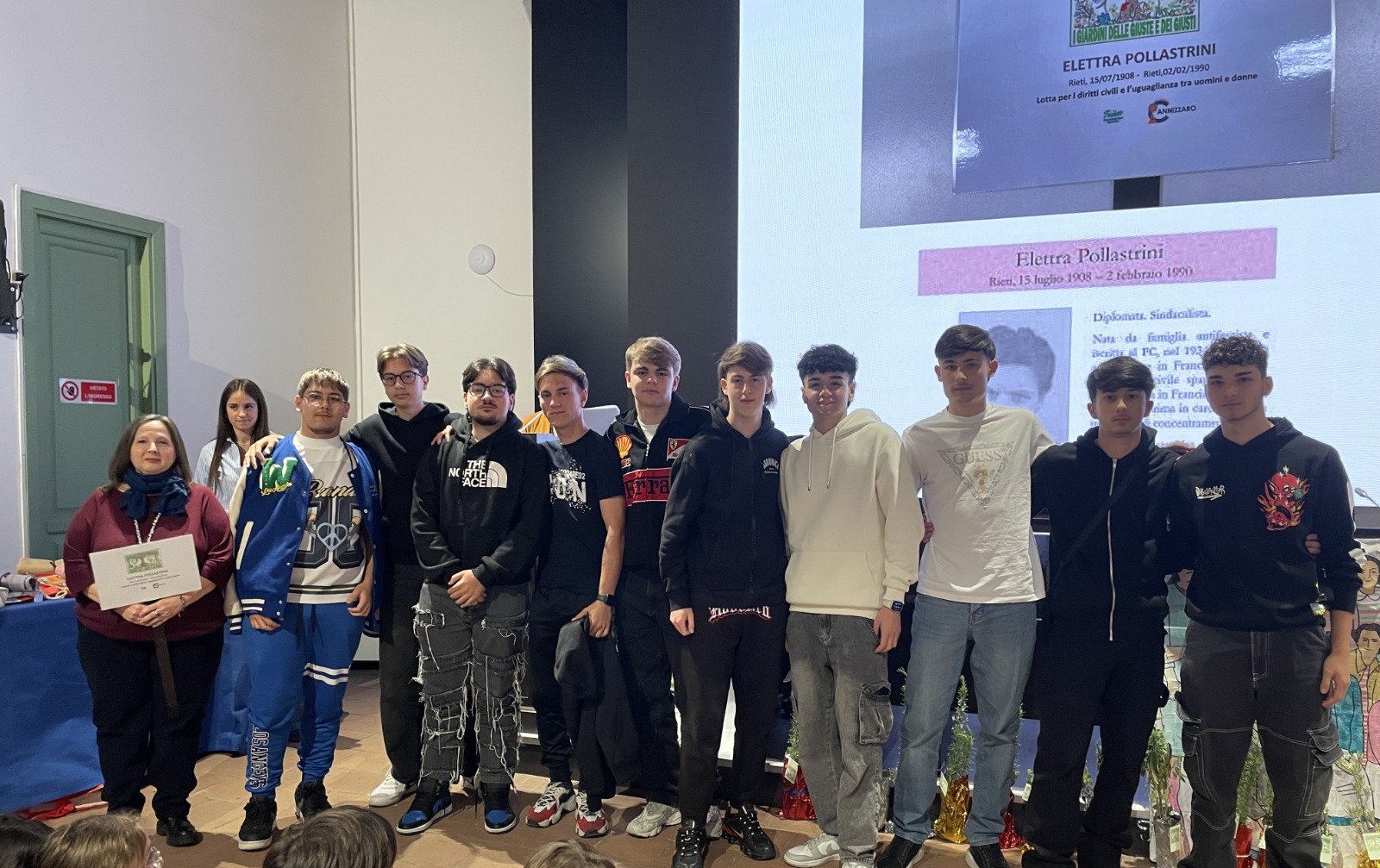 Il giardino delle Giuste e dei Giusti. Anche l’ITI “Cannizzaro” di Catania al Palazzo della Cultura