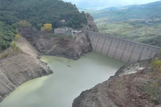 Sicilia, piove ma non basta: dighe al collasso, utilizzabile solo un terzo dell’acqua