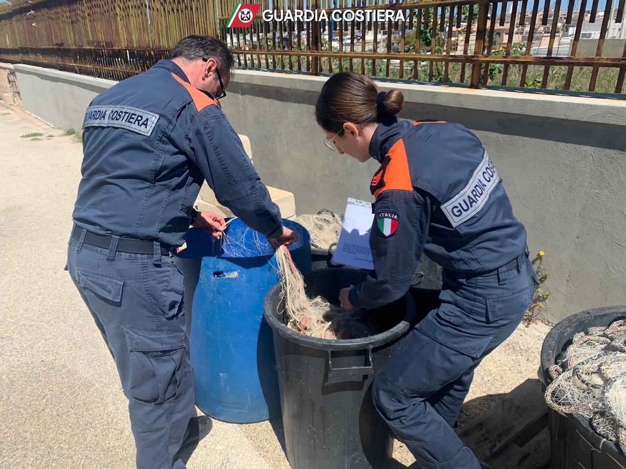 Pesca illecita a Granelli: sequestri e sanzioni. Circa 11 kg di seppie donate in beneficenza