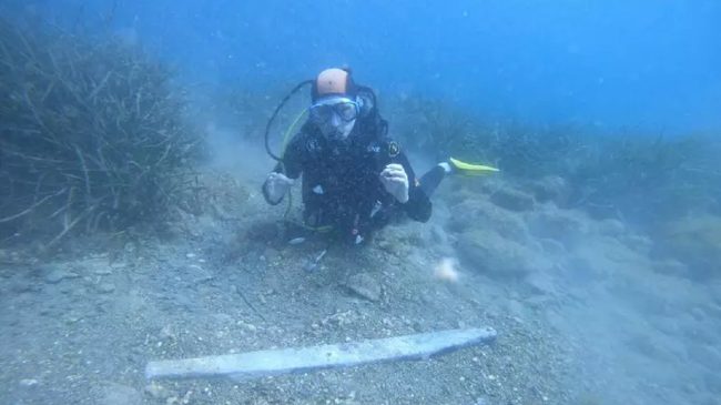 Ritrovamenti archeologici a Taormina: scoperte due ancore di epoca romana