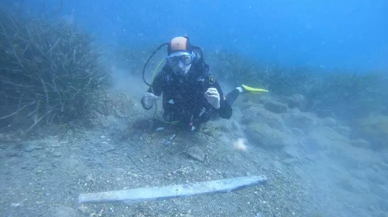 Ritrovamenti archeologici a Taormina: scoperte due ancore di epoca romana