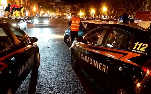 Weekend di controlli a Milazzo, denunce per droga, alcol e armi: raffica di verifiche dei carabinieri