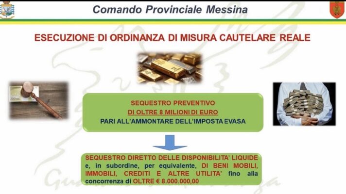 Maxi frode fiscale di una società di metalli preziosi, oltre 8 milioni di euro di beni confiscati