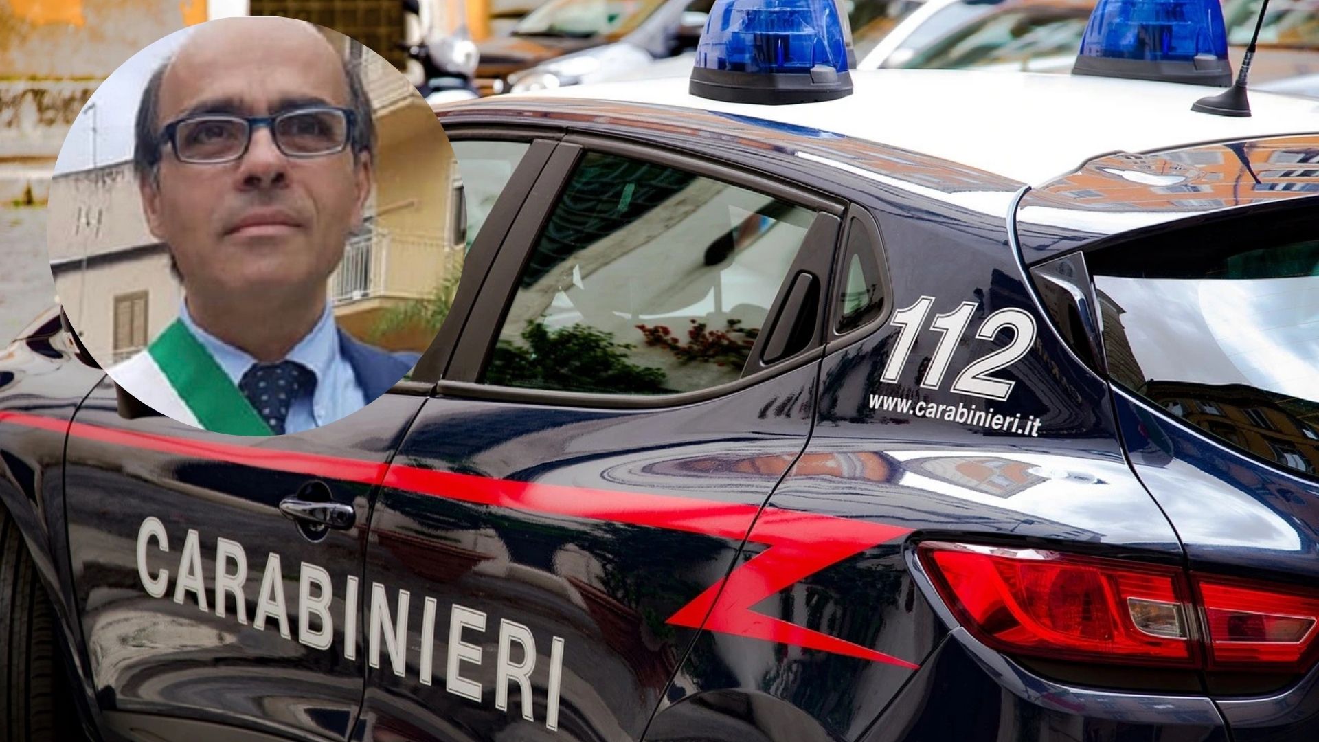 Calamonaci, manifesto funebre con la foto del sindaco Spinelli