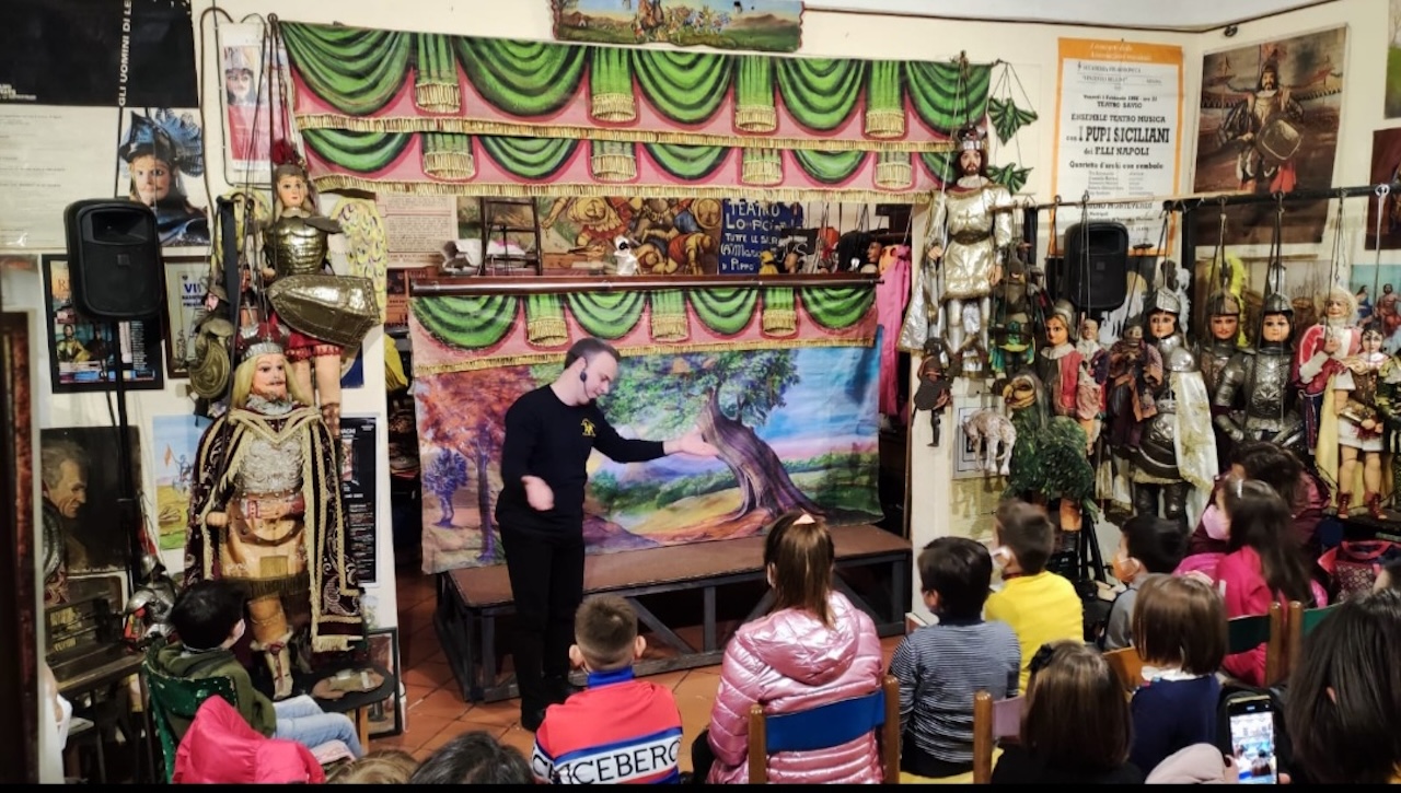 Catania, torna “Bimbi & Pupi”: viaggio nel teatro di figura all’Antica Bottega dei Fratelli Napoli