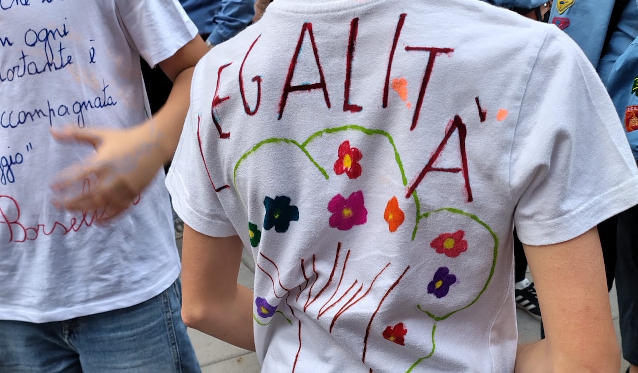 L’I.C.”C.B. Cavour” di Catania in marcia per la Legalità con i suoi giovani ambasciatori di Pace