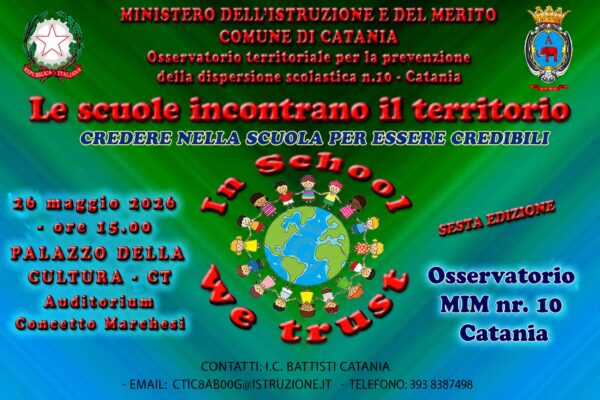 Anche gli studenti della “Battisti” di Catania all’incontro per prevenire la dispersione scolastica