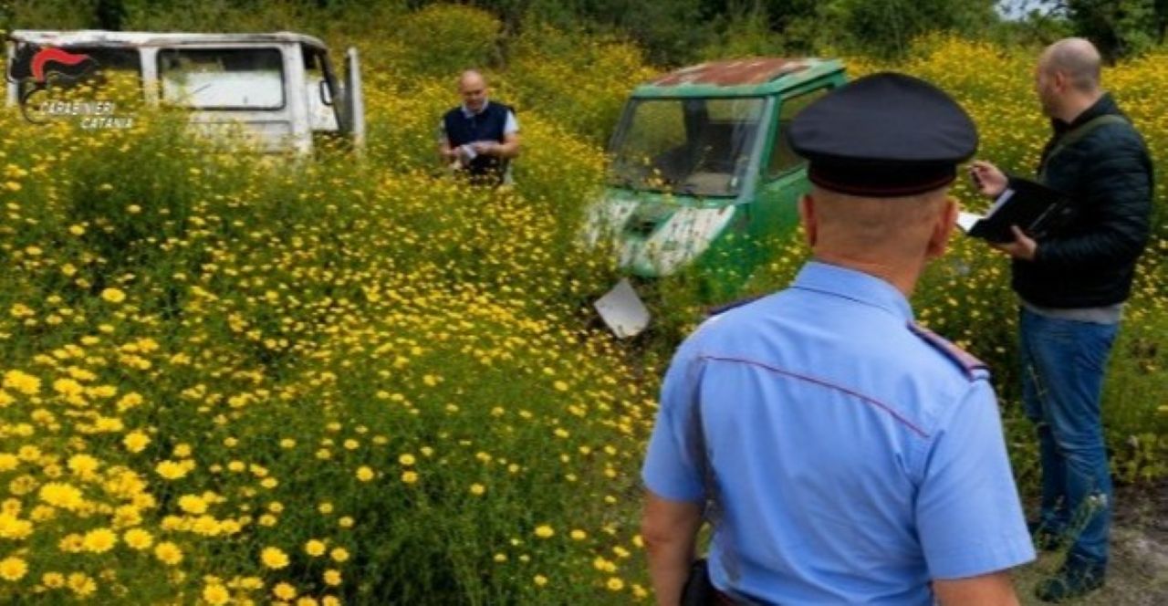 Discarica abusiva in un terreno di Grammichele: denunciata una 38enne
