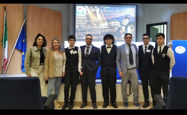 Medaglie, emozioni e inclusione: il Fermi-Eredia protagonista al Trofeo “Io Barman…Speciale” & Premio Prof.ssa Maria Patti all’IPSSAT Rocco Chinnici